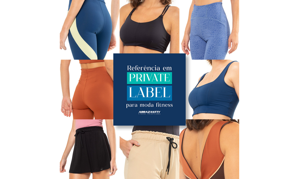 Arrazantty � refer�ncia em Private Label no segmento de moda fitness